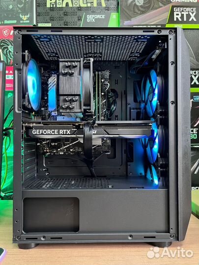 Игровой компьютер новый Core i5 12400F+ 32gb+ RTX4