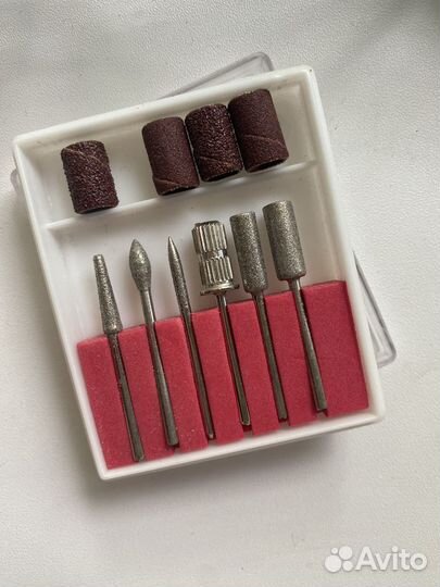 Аппарат для маникюра мини-ручка Белая Nail beauty