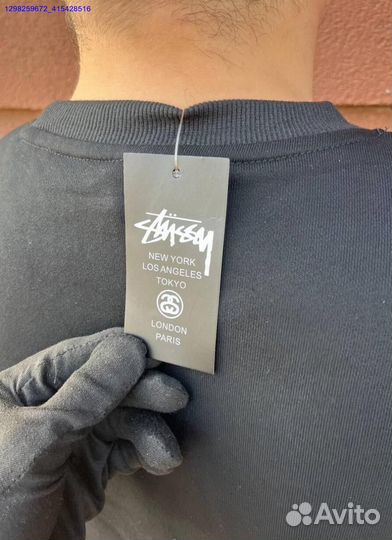 Свитшот Stussy серые (Арт.11469)