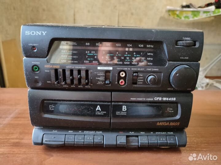 Музыкальный центр Sony CFS-445S