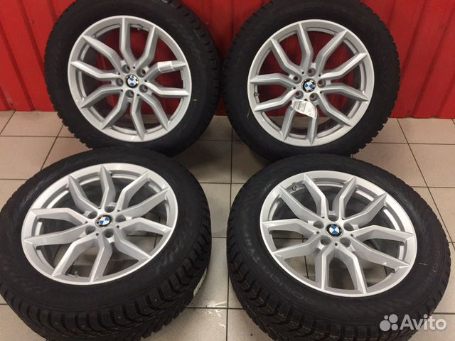 X5 X6 BMW 734 стиль Х5 Х6 R19 Зима RSC новые шипы