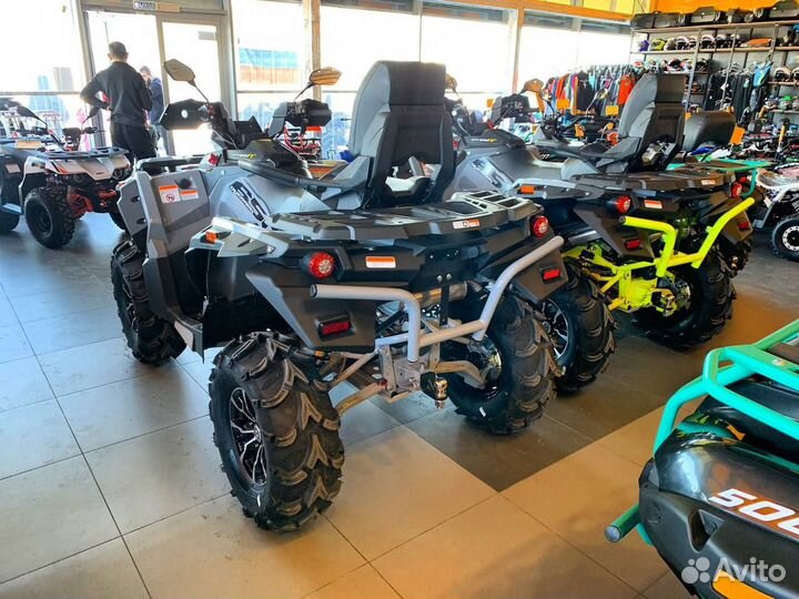 650 Guepard Trophy EPS CVTech (серый-желтый)