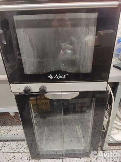 Конвекционная печь и расстоечный шкаф abat