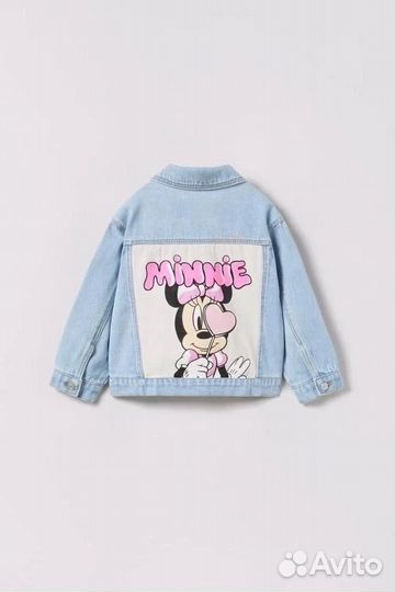 Джинсовая куртка zara для девочки