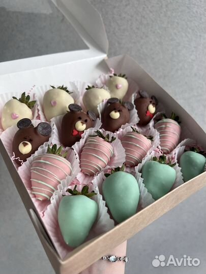 Клубника в шоколаде быстро 1-2ч