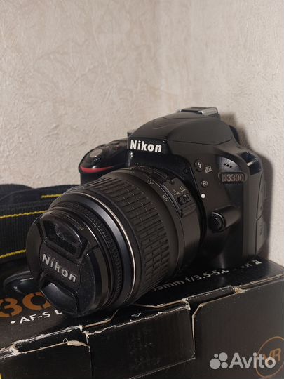 Nikon D3300 18-55mm Kit (пробег 23тыс)