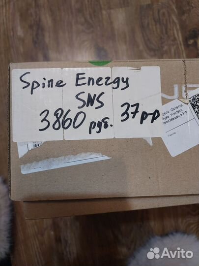 Лыжные ботинки spine energy, крепление SNS