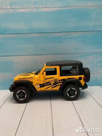 Jeep Wrangler Rubicon модель авто/игрушка 1:24