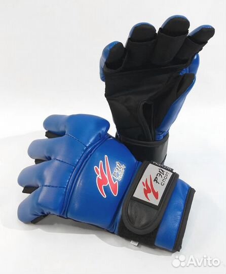 Перчатки для арб Рэй-Спорт штурм синие (M)