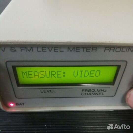 Prolink-1,замер тв сигнала DVB-C/FM AM,уквчм радио