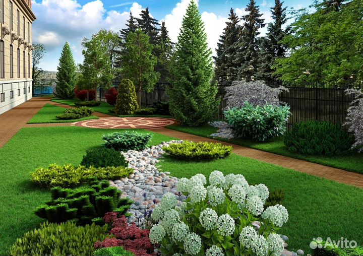 Рулонный газон от производителя. Укладка газона