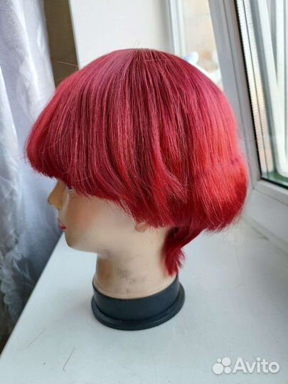 Парик красный