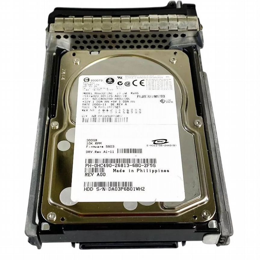 [HC490] Жесткий Диск Dell 300gb U320scsi 3.5" Hdd Hc490