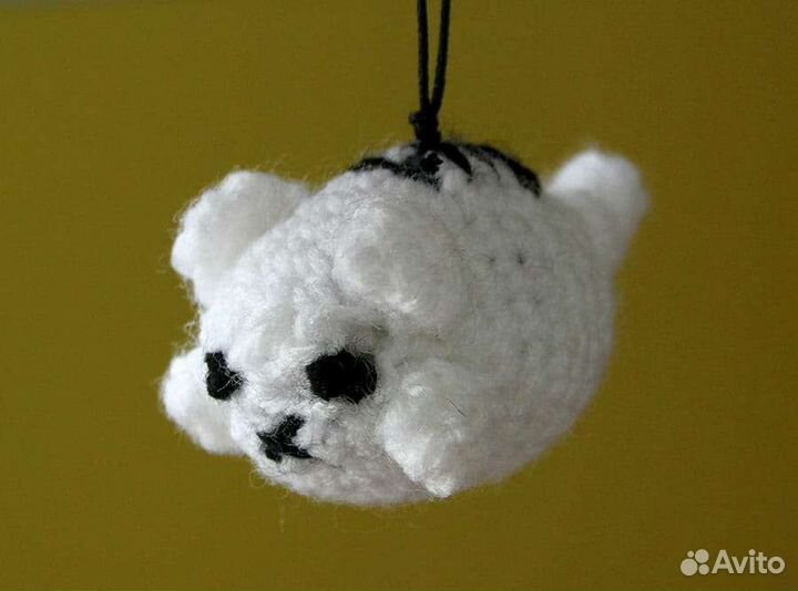 Котёнок Игрушка вязаная