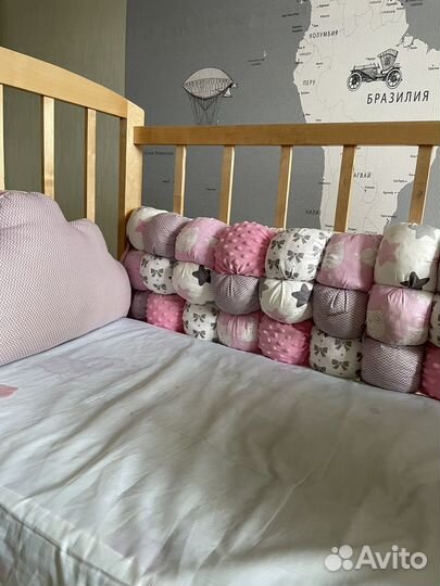 Бортики в детскую кроватку