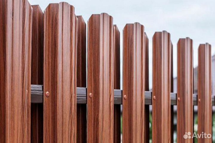 Евроштакетник (штакетник) П-образный