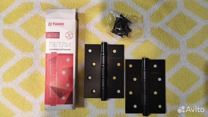 Петли дверные универсальные fuaro
