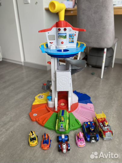 База щенячий патруль, машинки и герои