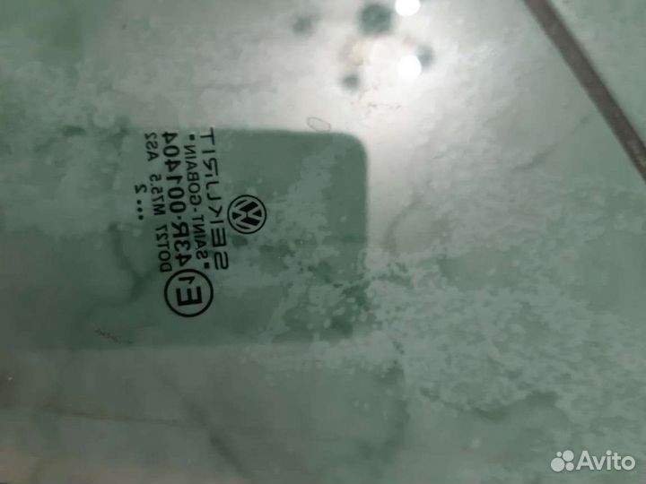 Стёкла передние боковые фольксваген фаэтон 2007год