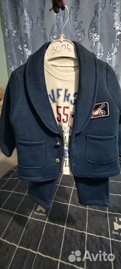 Пиджак брюки, костюм для мальчика 80 размер