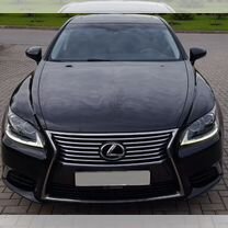 Lexus LS 4.6 AT, 2014, битый, 135 600 км, с пробегом, цена 3 600 000 руб.