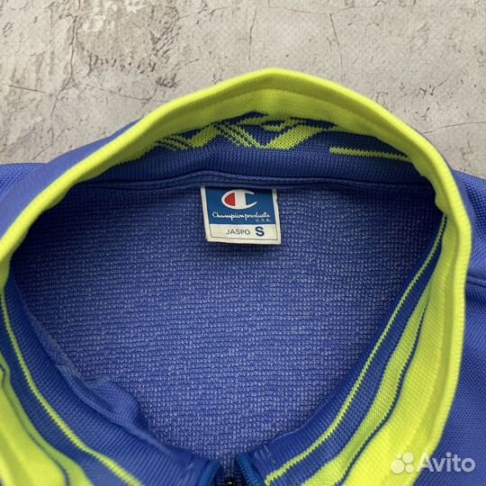Champion - Blue Bomber Track Jacket 90s