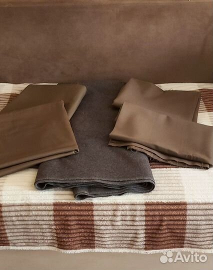 Отрезы военной ткани шерсть СССР