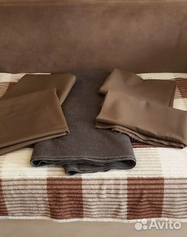 Отрезы военной ткани шерсть СССР