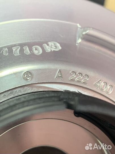 Крышки на диски Mercedes W222 S63 AMG