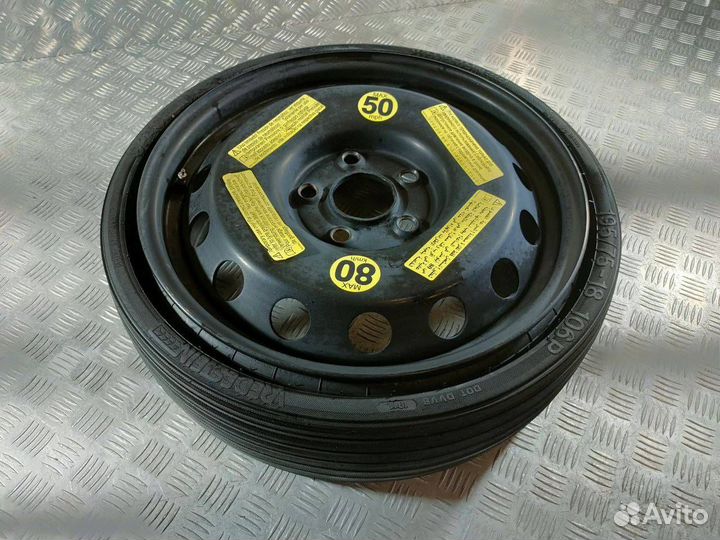 Запасное колесо R18x6.5 5x130 Audi Q7 4L