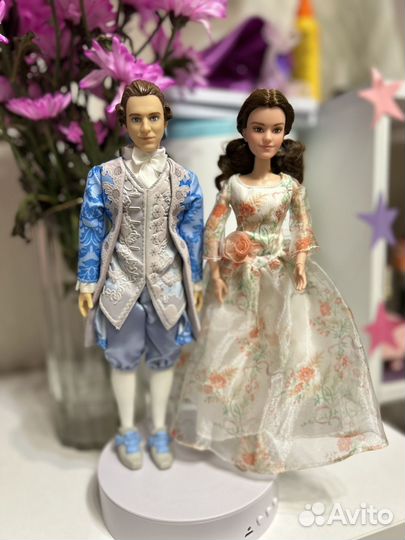 Куклы дисней Адам и Белль портретные