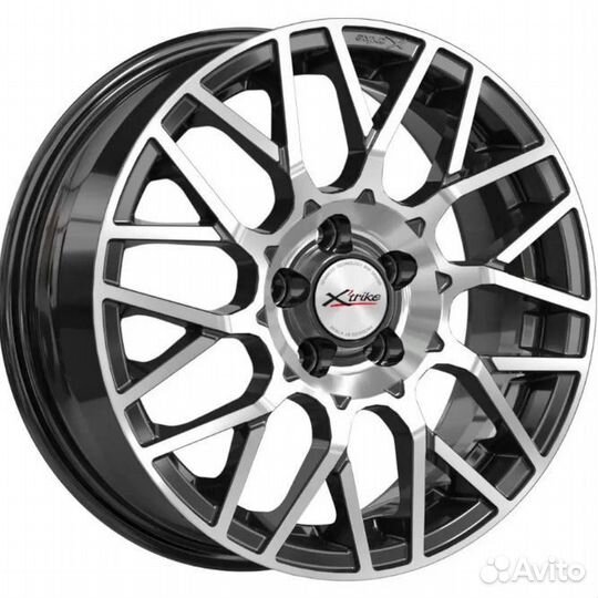 Диск литой Xtrike Х-132 6x15 4x100 ET46 DIA54.1 BK