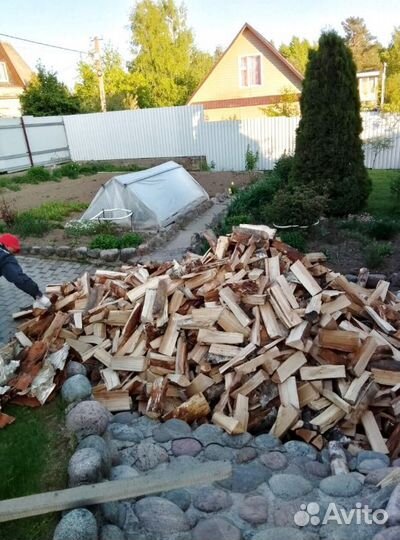 Дрова колотые Береза