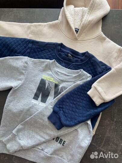 Детские вещи пакетом для мальчика 104