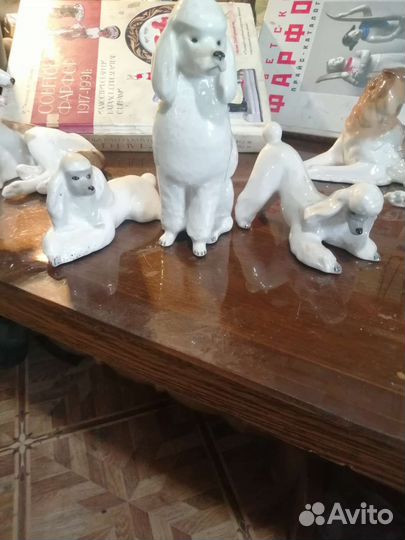 Фарфор. Собаки