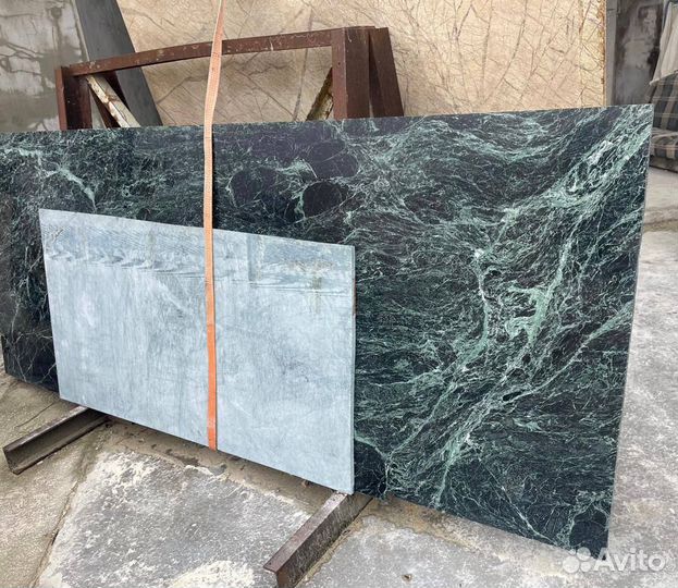 Подоконник из камня : мрамор Green Forest