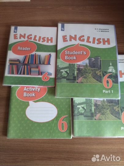 Учебник английского языка 6 класс