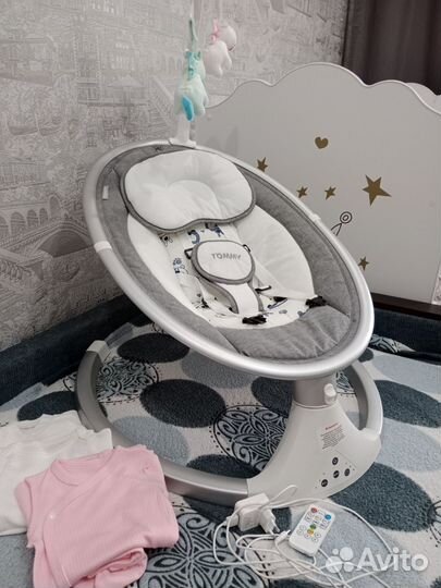 Детская люлька колыбель электрическая