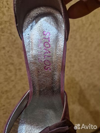 Босоножки женские 37 размер натуральная замша