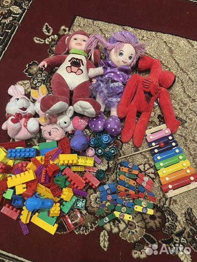 Игрушки конструктор пакетом