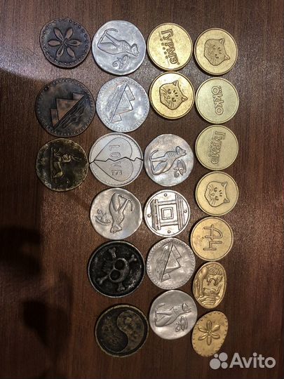 Монетки магнит
