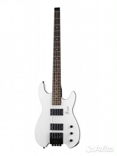 Бас-гитара без головки грифа Foix FBG/FBG-KB-09-WH