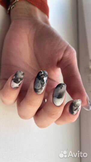 Маникюр покрытие гель-лак