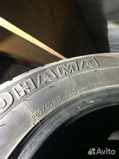 Шины yokohama 265/65 r17