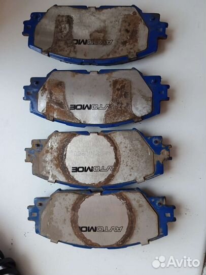 Тормозные колодки toyota corolla 150