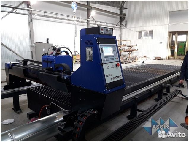 Станок плазменной резки с чпу asoik 1.5х3