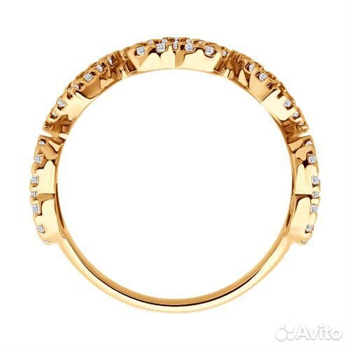 Кольцо sokolov из серебра, 93011125, р.18,5