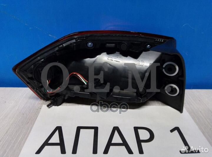 Фонарь правый внешний Volkswagen Polo sedan 6