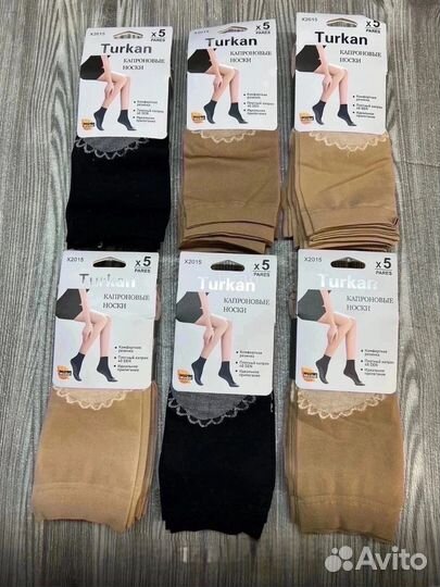 Носки капрон туркан оптом