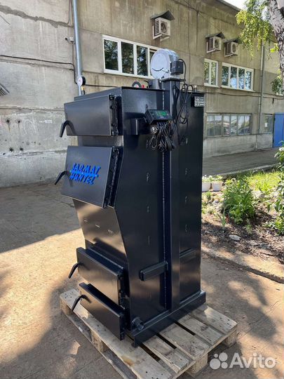 Котел твердотопливный длительного горения